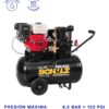 COMPRESOR AUTÓNOMO GASOLINA SCHULZ CSL-15 GX 80L 8.5BAR 15CFM frente