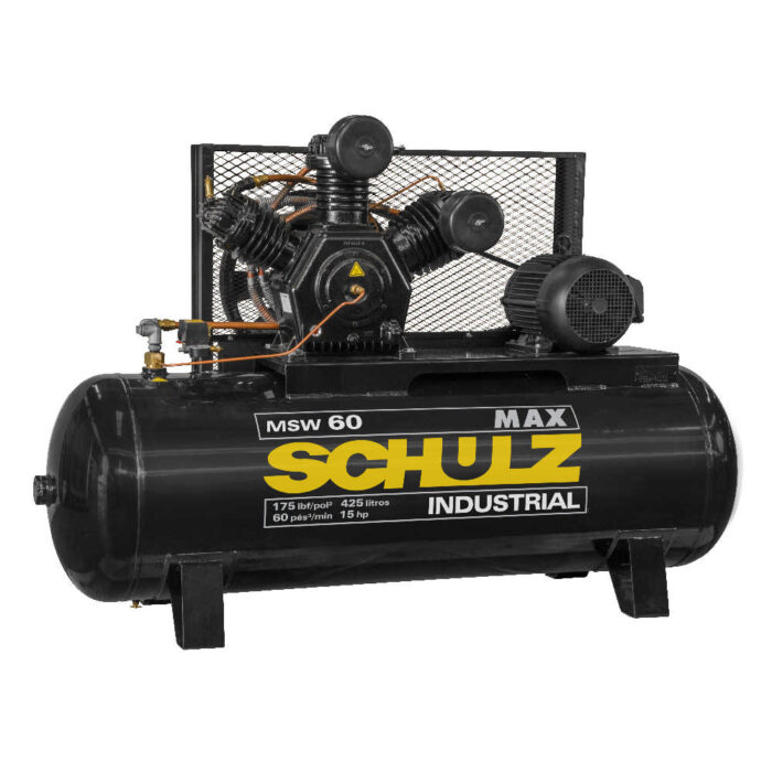 COMPRESOR DE AIRE SCHULZ MSW-60MAX 15HP 425L 12BAR 60CFM - Imagen 2