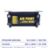 SECADOR DE AIRE METALPLAN AIRPOINT-MINI 12.5BAR 10CFM FRENTE