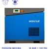 COMPRESOR DE TORNILLO SCHULZ 5.5HP 10BAR 16CFM frente