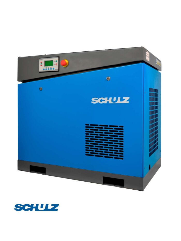 COMPRESOR DE TORNILLO SCHULZ 5.5HP 10BAR 16CFM marca