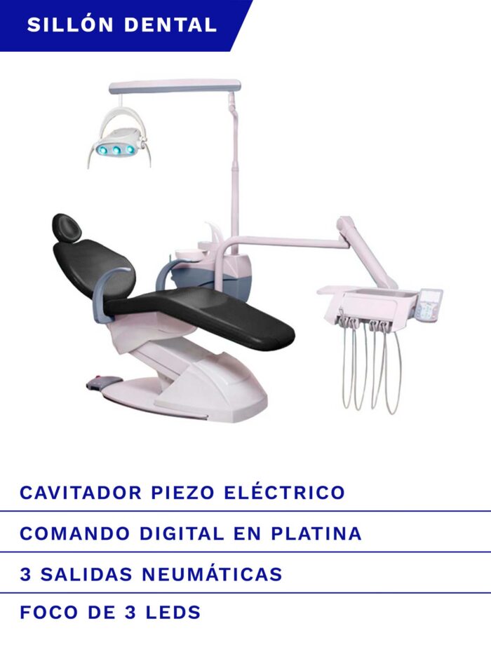 SILLON DENTAL WELLDENT CAPRI LUXE FRENTE