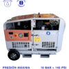 COMPRESOR DE TORNILLO DIESEL AIRONE 10HP 10BAR 35CFM