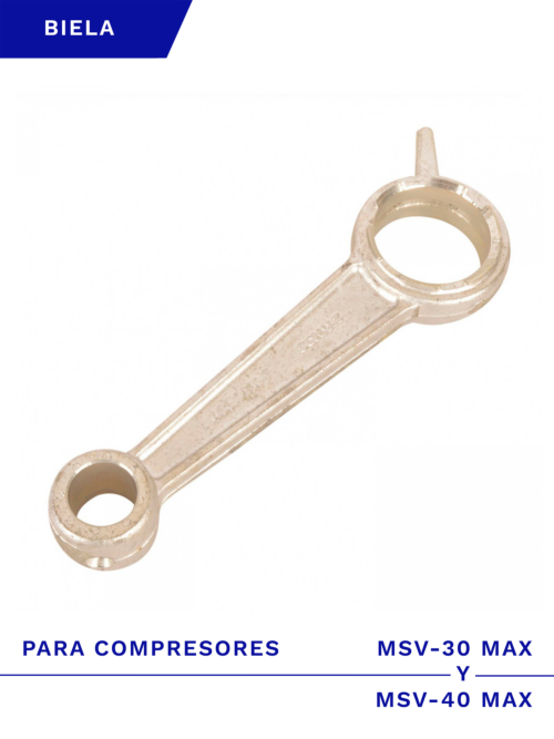 BIELA BAJA PRESION COMPRESOR MSV 30 MSV 40 MAX